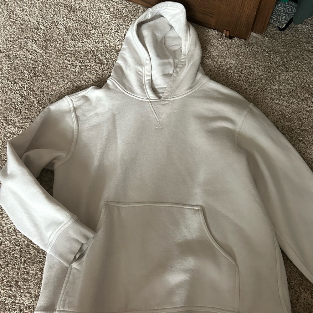 Cream Hoodie